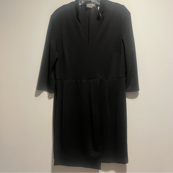ASOS Fit and Flare V Neck Collared Mini Dress - Picture 1 of 14
